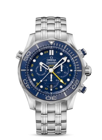 オメガ オメガ シーマスター ダイバー300M コーアクシャル GMT クロノグラフ 44mm 212.30.44.52.03.001