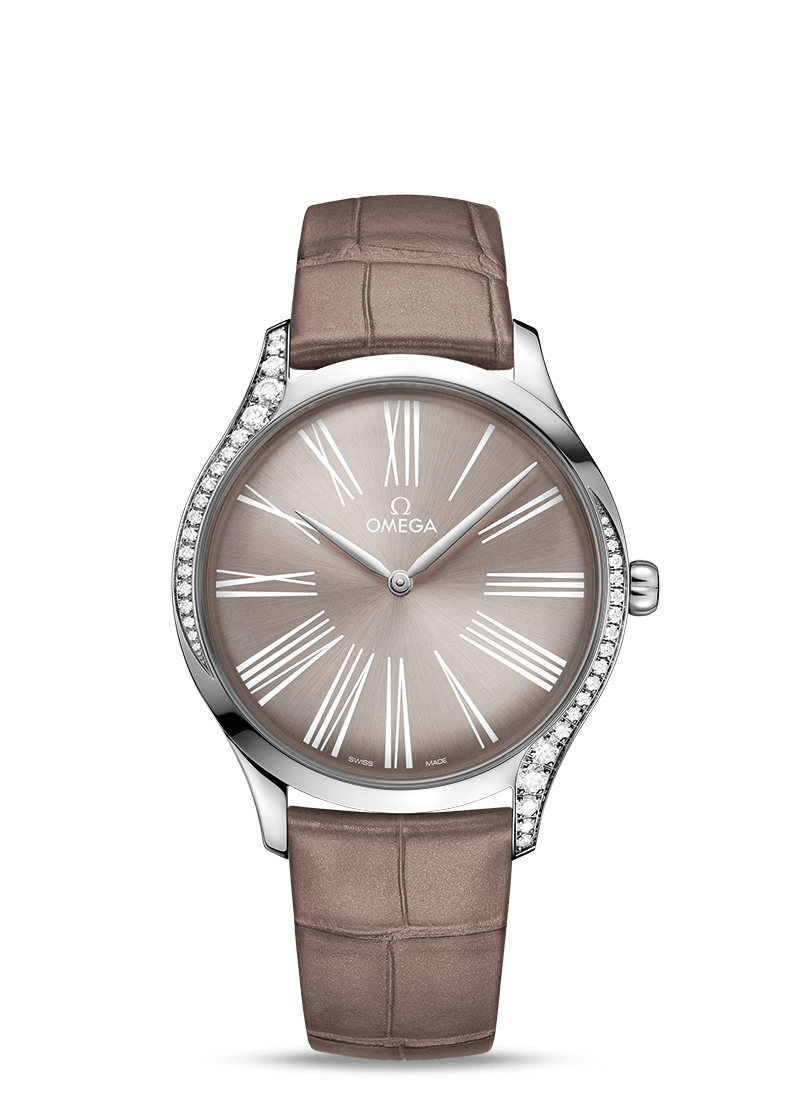 オメガ Omega デ ヴィル トレゾア クオーツ 39 428 18 39 60 13 001 時計 宝石 タケカワ