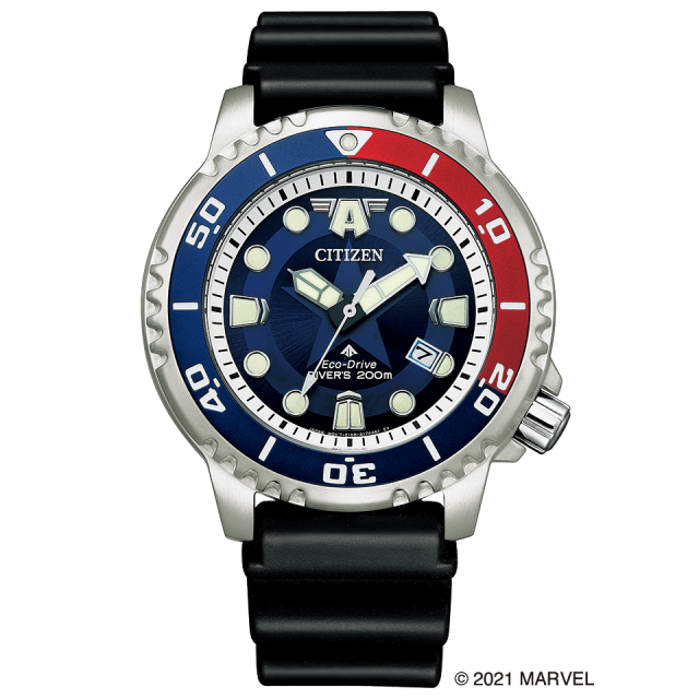 シチズン プロマスター マリーン エコ・ドライブ shop Disney 1周年記念 CITIZEN Disney Collection BN0150-36L