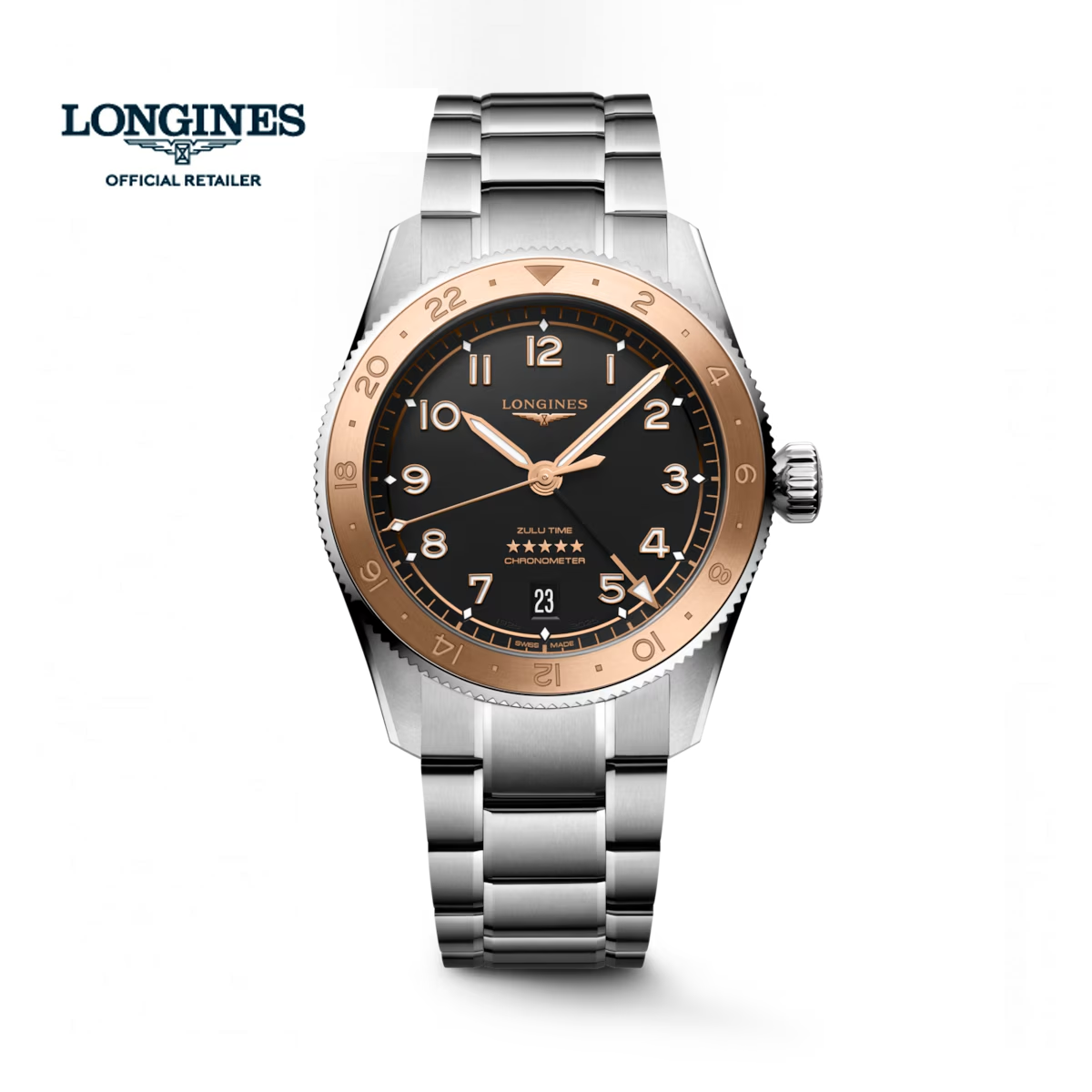 ロンジン ロンジン スピリット Zulu Time 1925 L3.803.5.53.6
