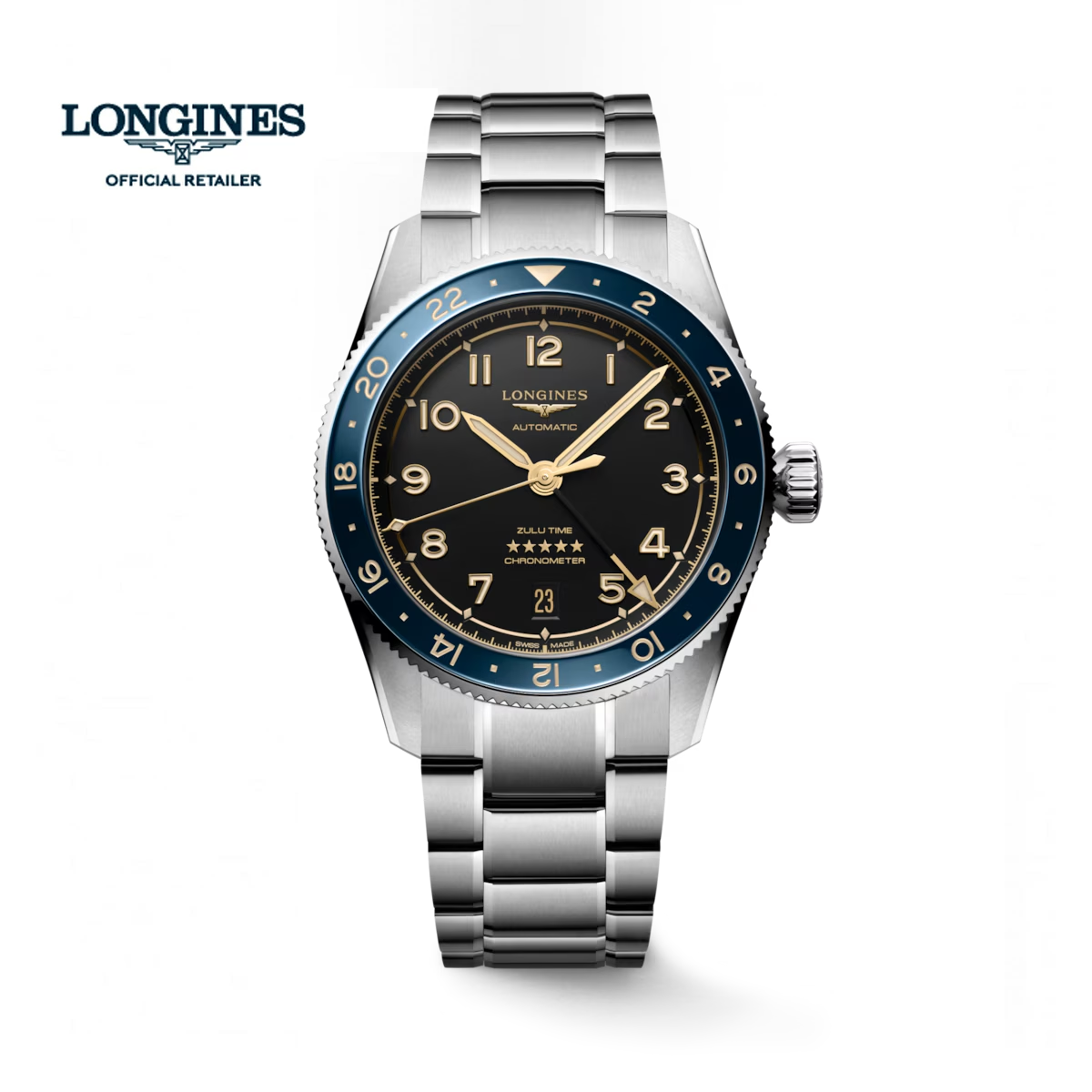 ロンジン ロンジン スピリット Zulu Time L3.802.4.60.6