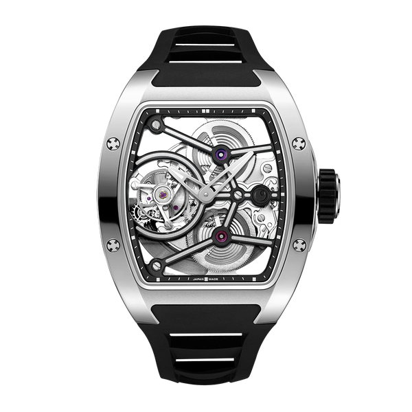 ゼロ ゼロ T10 THE ARCHER FULL SKELETON AUTOMATIC TOURBILLON ZT010PSBK