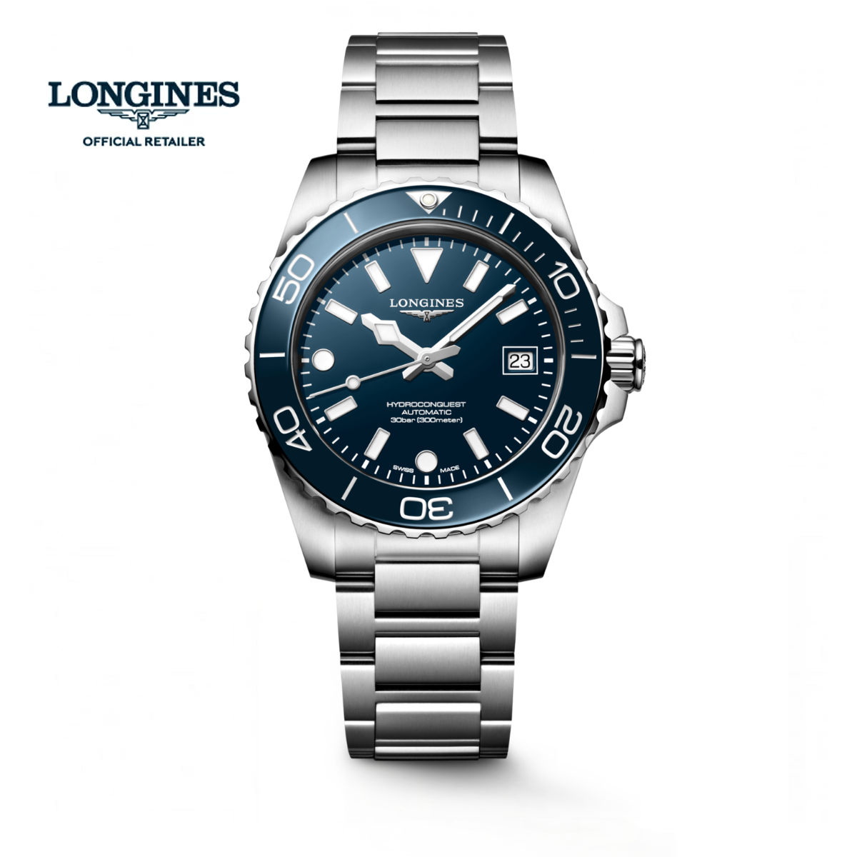 ロンジン ロンジン ハイドロコンクエスト 39mm L3.779.4.96.6