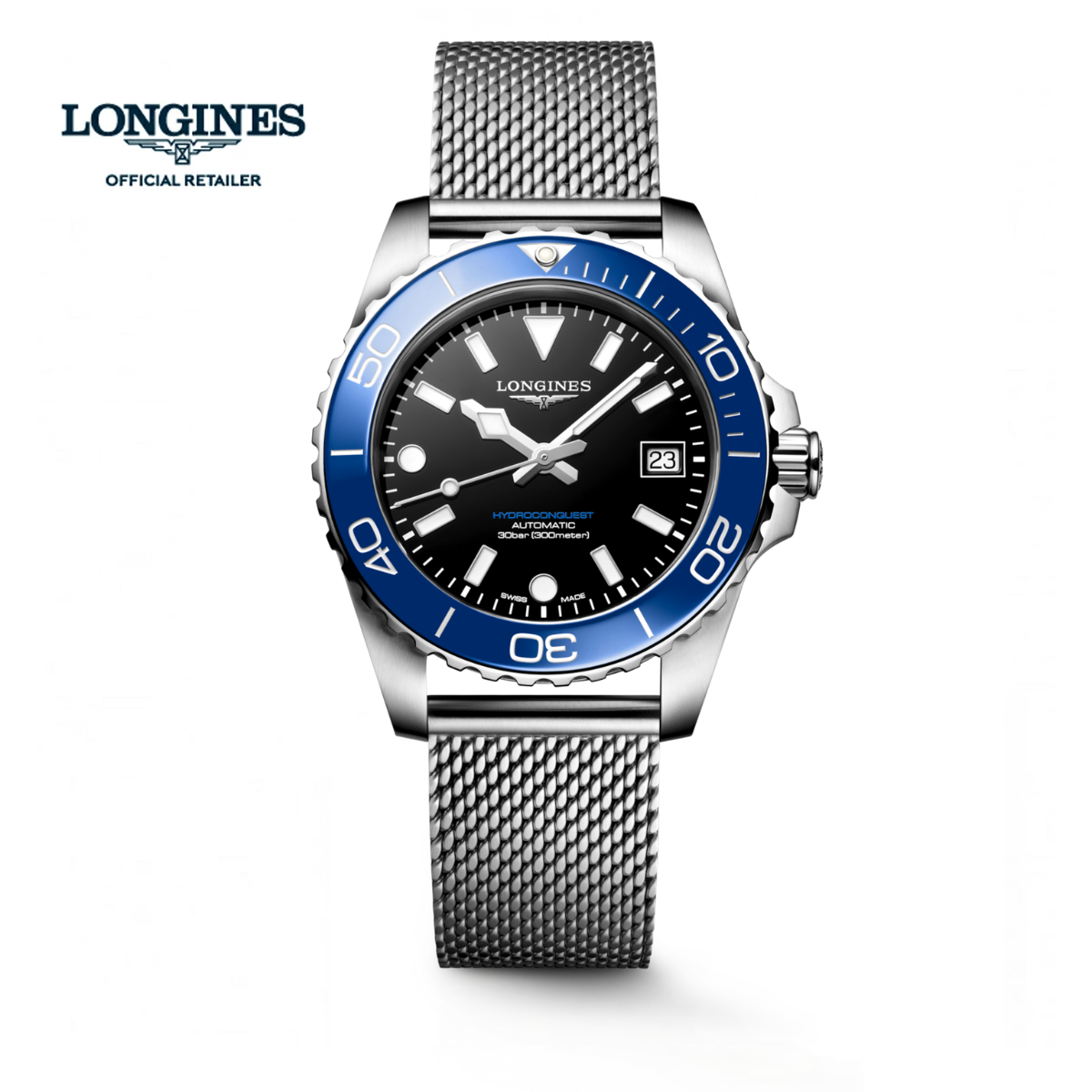 ロンジン ロンジン ハイドロコンクエスト 39mm L3.779.4.90.6