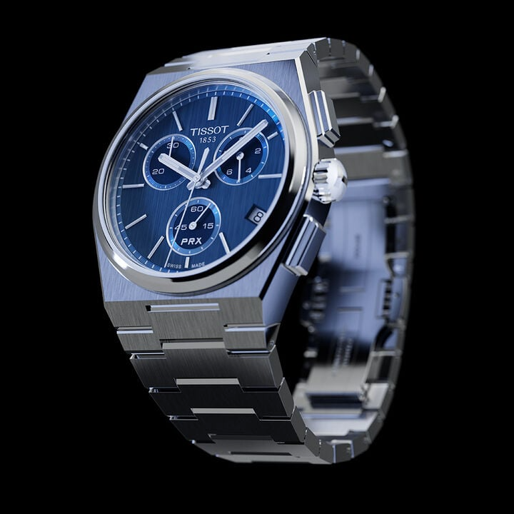 TISSOT PRX クォーツ クロノグラフのイメージビジュアル